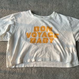 Vintage billabong crop shirt (HOLES ARR SUPPOSED TO BE THERE)